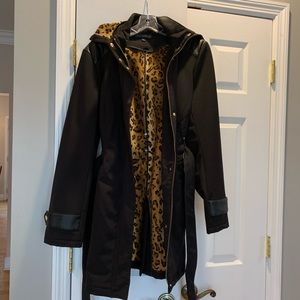 VIA SPIGA raincoat/trench coat fully lined